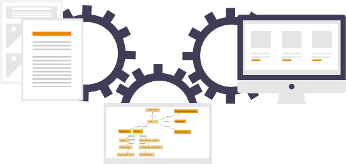 Unstructured data, through model driven automation, into applications