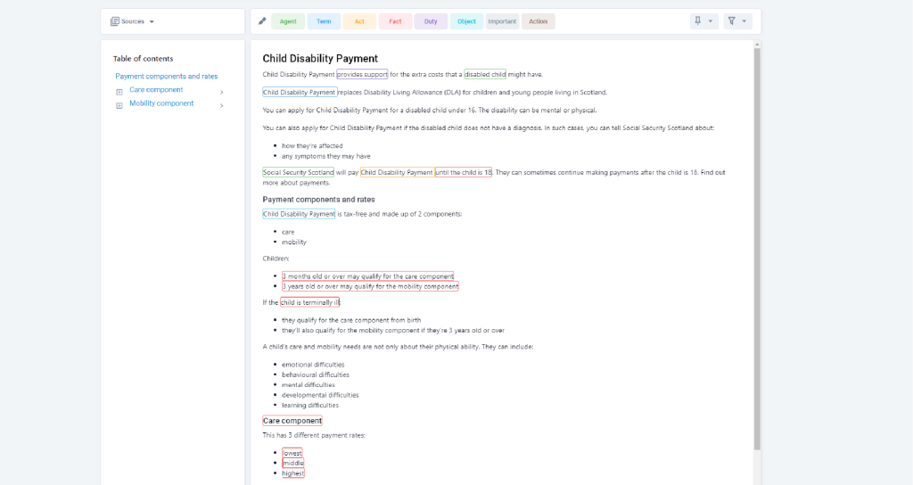 workbench regulation annotation