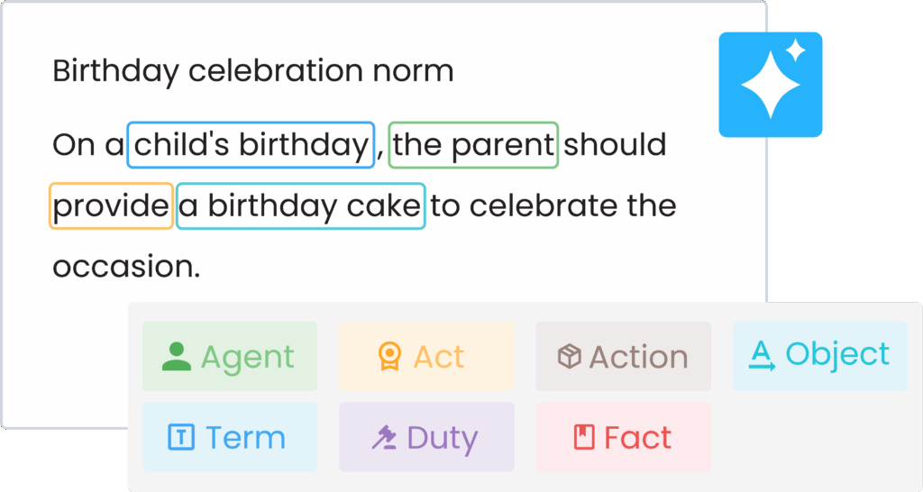 Annotate regulation with AI