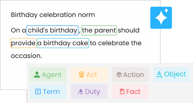 Annotate regulation with AI