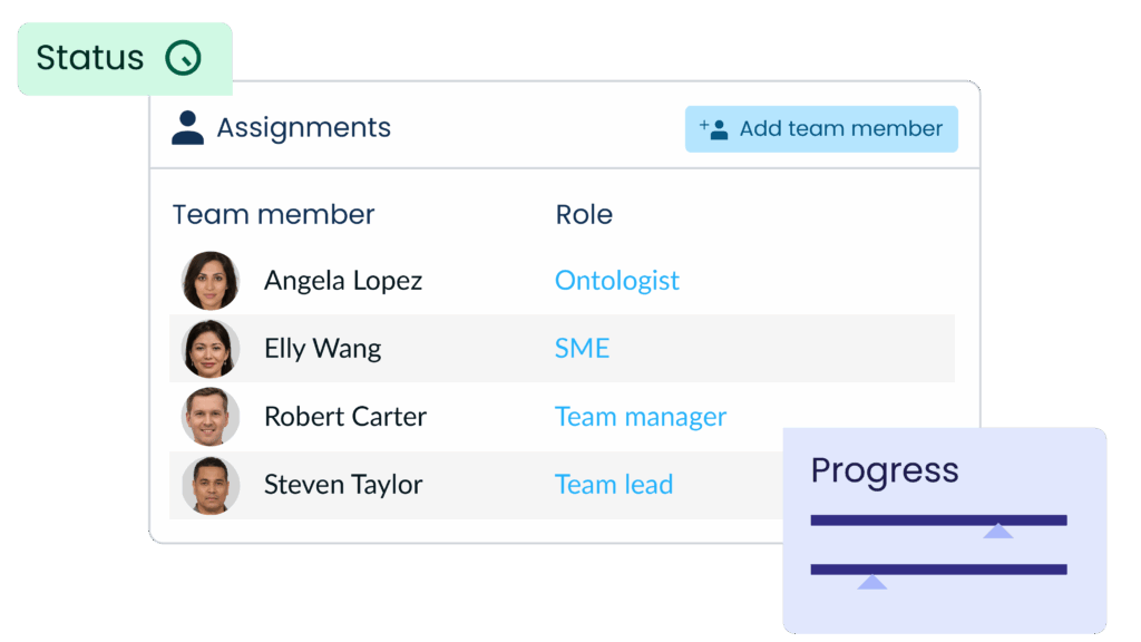 Seamless collaboration across departments